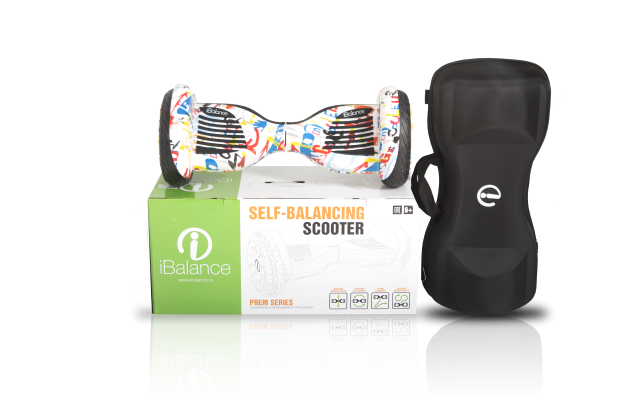 Гироскутер iBalance Prem Series 10.5 дюймов с приложением, граффити