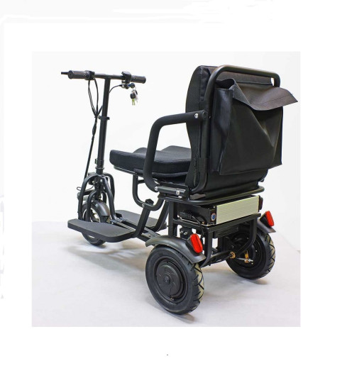 Электротрицикл GreenCamel Кольт V700, черный