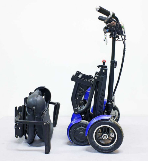 Трицикл GreenCamel Кольт 501 (36V 10Ah 2x250W), синий