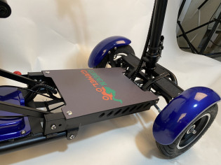 Трицикл GreenCamel Кольт 801 FAT (36V 15,6Ah 2x400W), синий