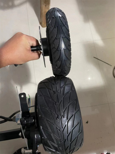 Трицикл GreenCamel Кольт 801 FAT (36V 15,6Ah 2x400W), синий