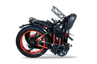 Электровелосипед Minako F11 Pro 20ah, красный