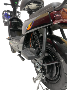 Электро мопед GreenCamel Тайфун GT EV2 Pro (1000W 60V23Ah Li-ion ) быстросъем