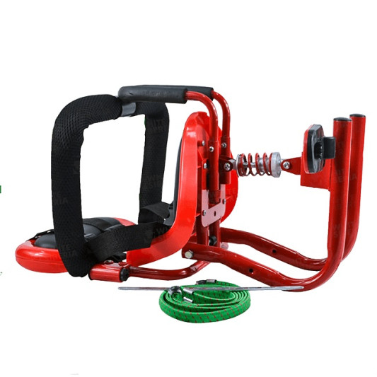 Детское кресло с амортизатором, красное